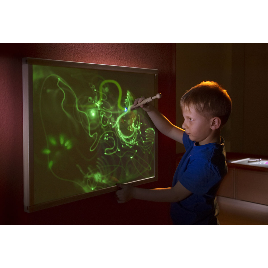 Стенен панел за рисуване със светлина Лумигло