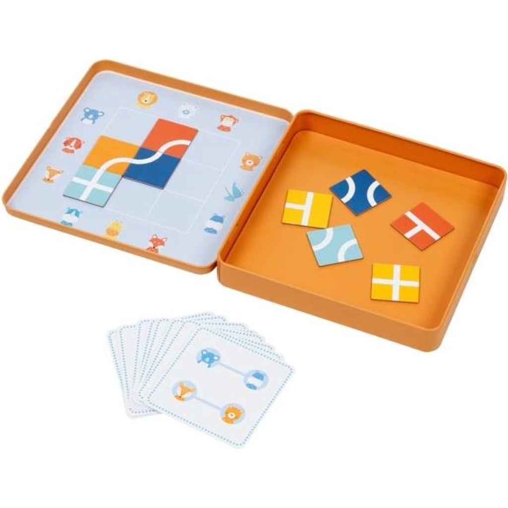 Намери пътя - магнитна игра в метална кутия