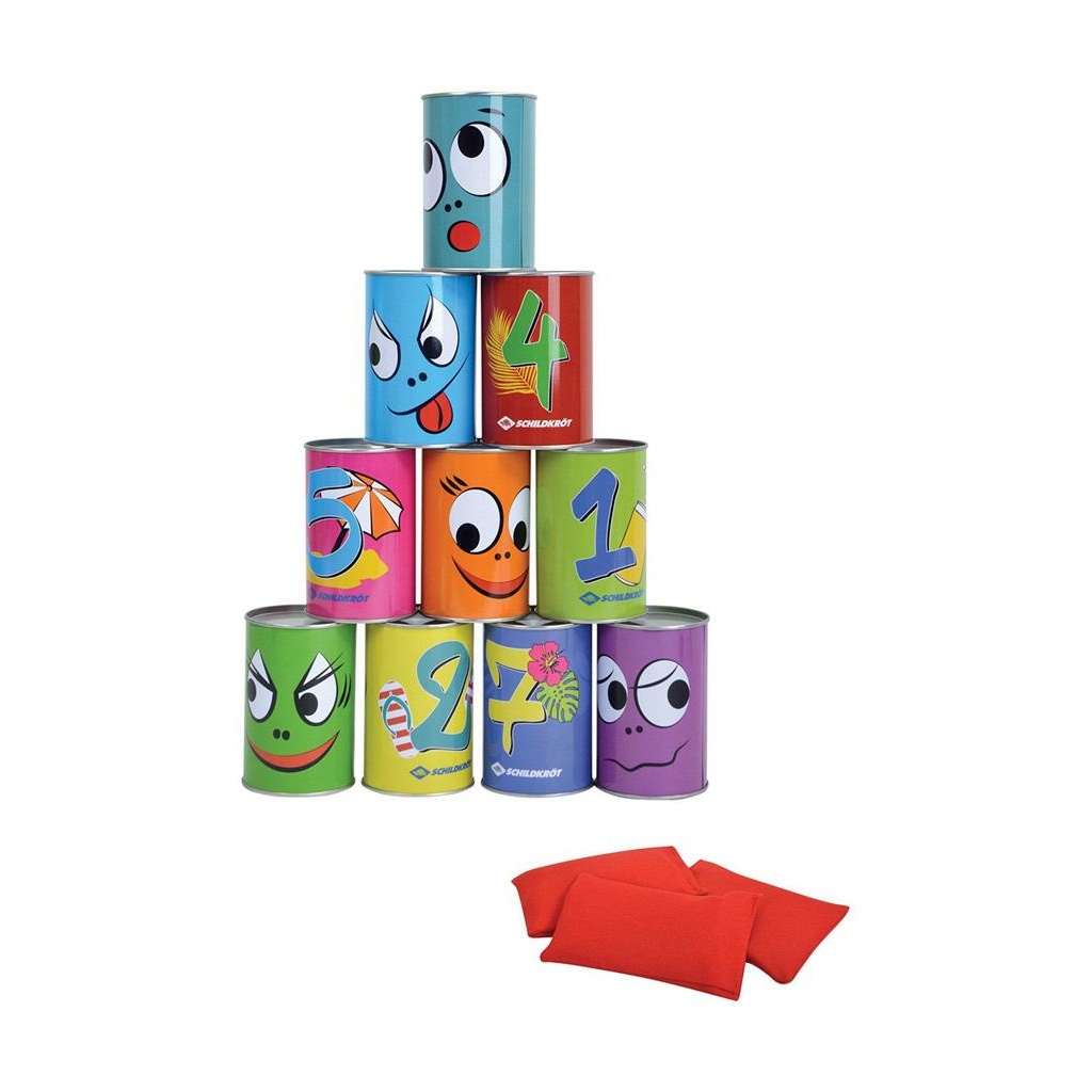 Събори кенчето - групова подвижна игра