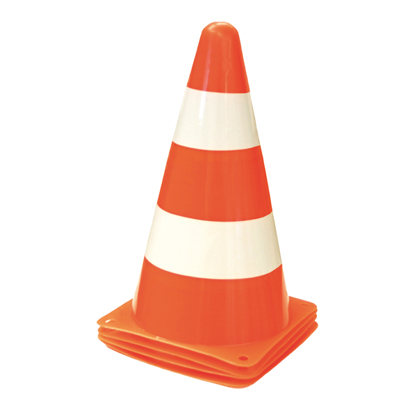 mzz3kksmxlkbtzuycwixr2ghaxqefgyhtxfvb3ie.jpg Маркировъчни конуси 23 см, 4 бр.