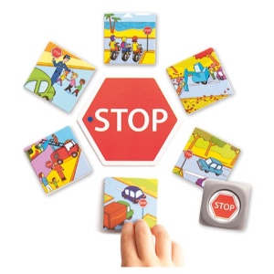 Пътна безопасност – образователна игра за деца