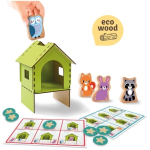 Къде е? – игра за пространствена ориентация и противоположности