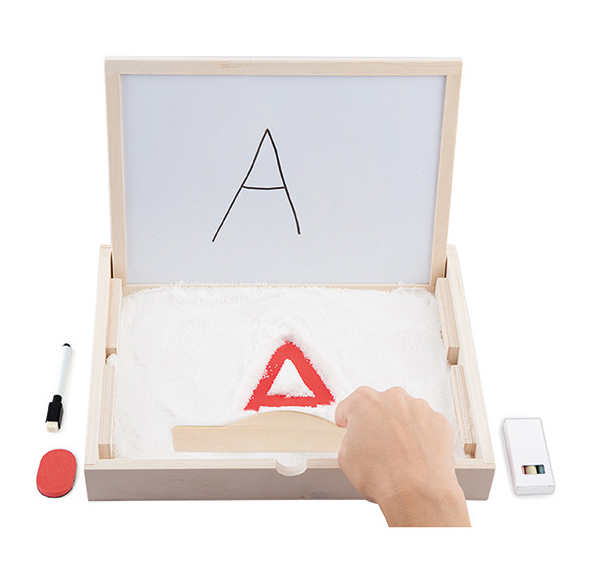 mzz3kksmxlkbtzuycwixr2ghaxqefgyhtx9sahcc.jpg Пясъчна табла в кутия - комплект за предписмени умения