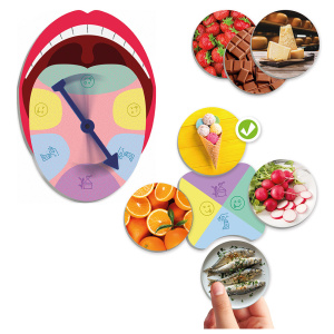 Сетивото вкус – Образователна игра за разпознаване на храни и вкусове