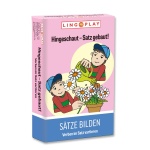 Съставяне на изречения. Сказуемо – логопедична игра с карти