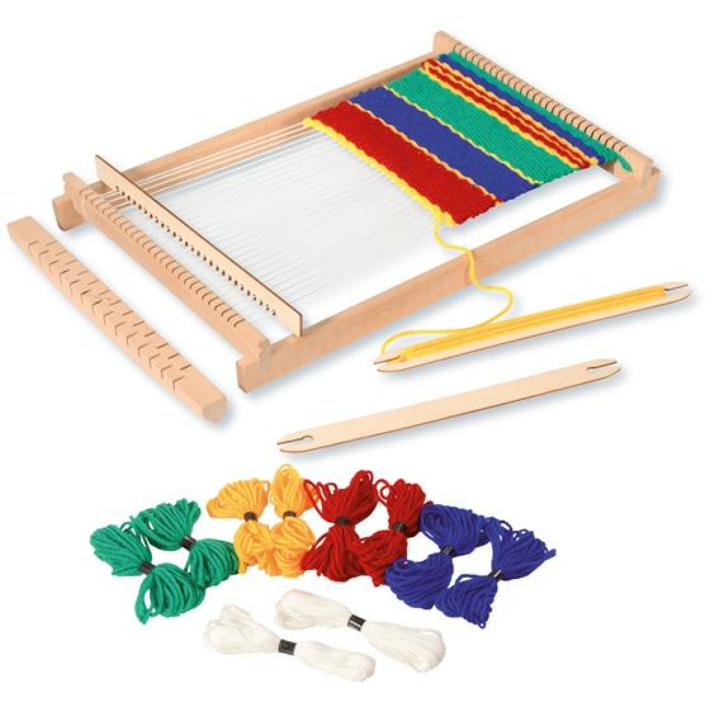 Дървено станче за деца – голямо