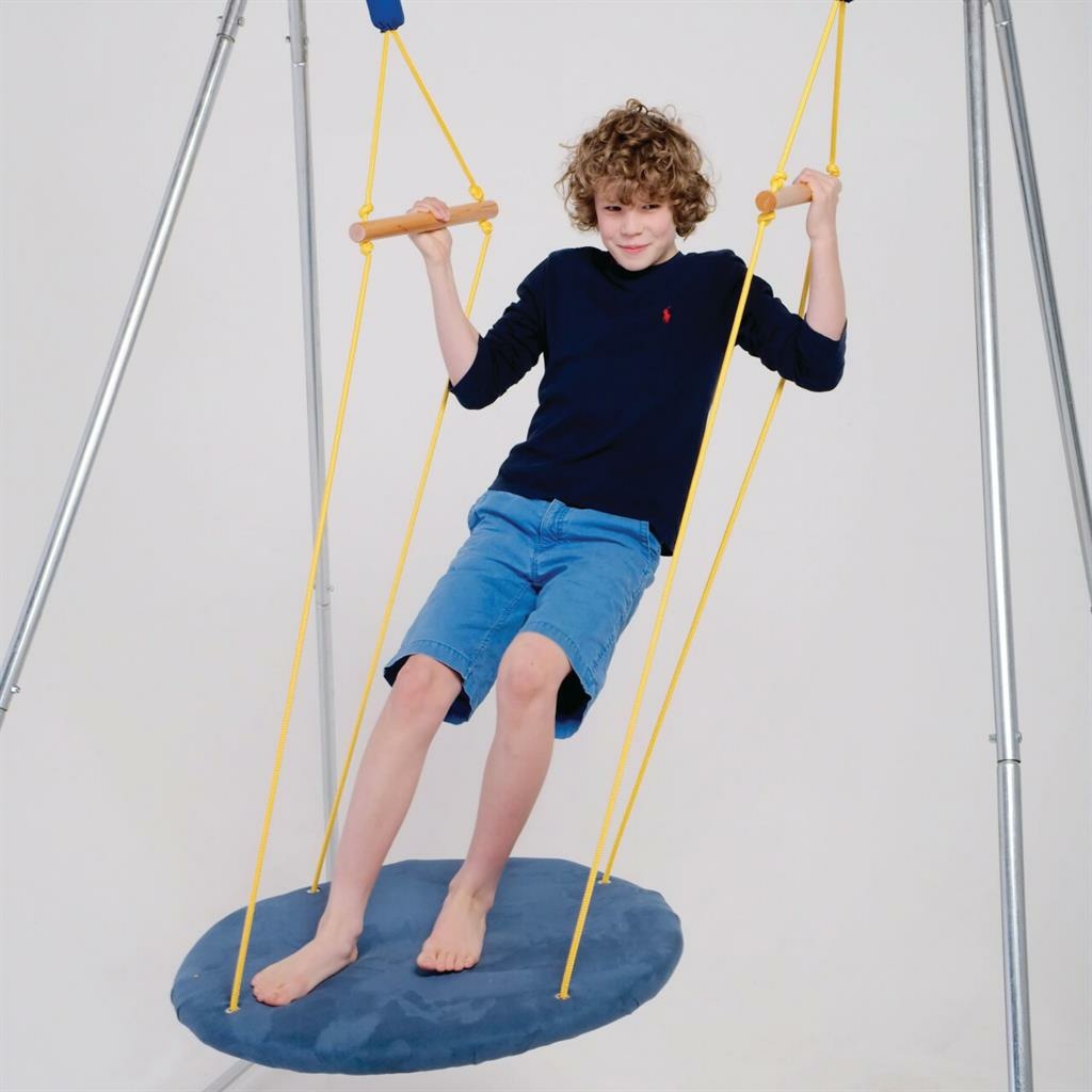 Терапевтична кръгла люлка с омекотено покритие