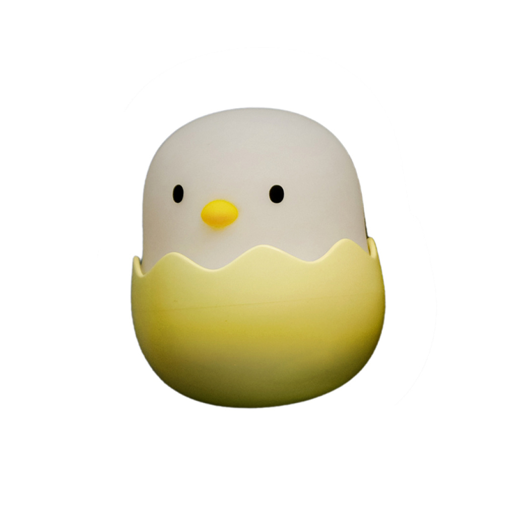 Детска нощна лампа BABY EGGY - бебе яйце, жълто
