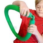 Вибрираща сензорна змия – зелена, релефна