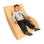 Ергономично детско люлеещо се сензорно кресло за терапия и игра