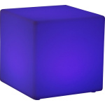 Светещ LED куб в 16 цвята с дистанционно управление