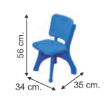 Комплект от 5 цветни детски пластмасови столчета с удобна облегалка и заоблени ръбове, подходящи за деца на възраст от 3 до 6 години.